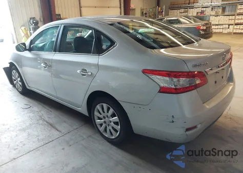 2013 Nissan Sentra S из США, поврежденный, VIN 3N1AB7AP0DL741893